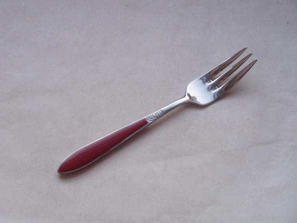 WMF - Colorado rot - Cromargan - Kuchengabeln